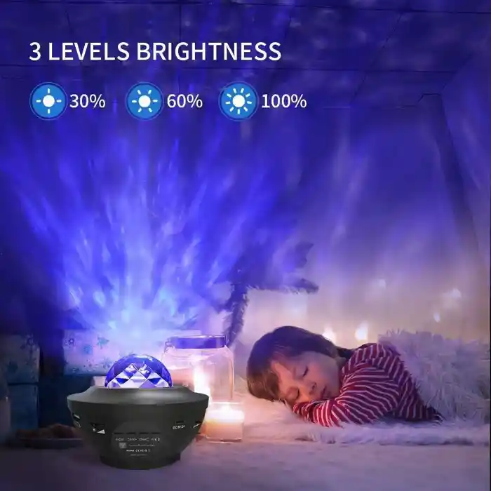 Galaxy Projector Star Starry Sky LED Night Light Projector Moon Lamp USB Bedroom Lamp Universal Mini LED Lights Projector Interior Ambient Decoration